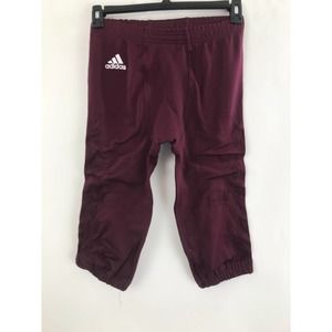 Men's Adidas Prime knit Football Pants Maroon L New